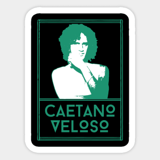 Caetano veloso\\retro fan artwork Sticker